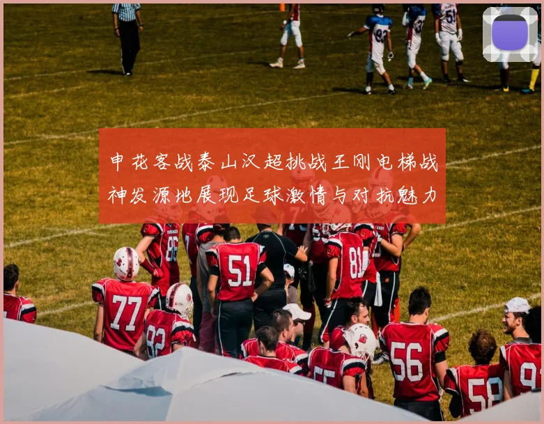申花客战泰山汉超挑战王刚电梯战神发源地展现足球激情与对抗魅力